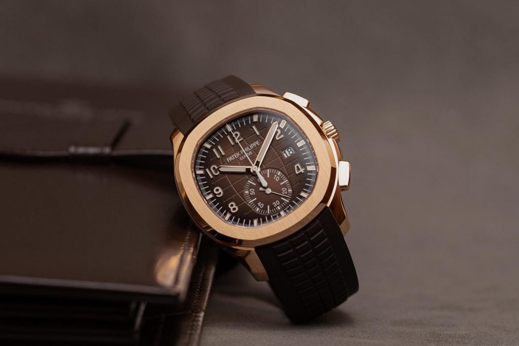 Đánh giá đồng hồ Patek Philippe Aquanaut Chronograph 5968R-001 phiên bản vàng hồng 18K
