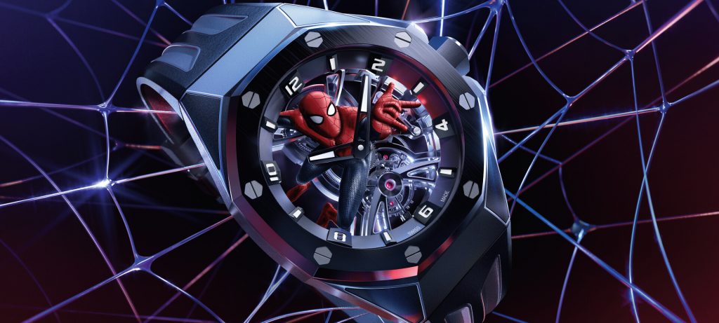 Royal Oak Concept Tourbillon Spider-Man Sự kết hợp giữa Audemars Piguet & vũ trụ Marvel