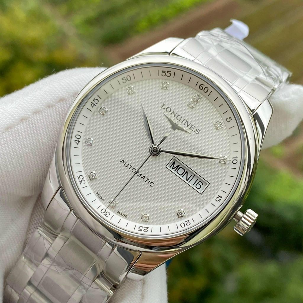 Đồng Hồ Longines Master Collection L2.755.4.77.6 Diamond White Dial 38 (2)