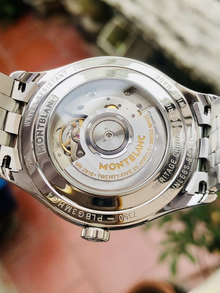 Đồng Hồ Montblanc Heritage 112647 Chronométrie Quantième 40mm (1)