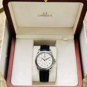 Đồng Hồ Omega Deville Co-Axial Power Reserve 48323132 Dây Da 39mm (1)